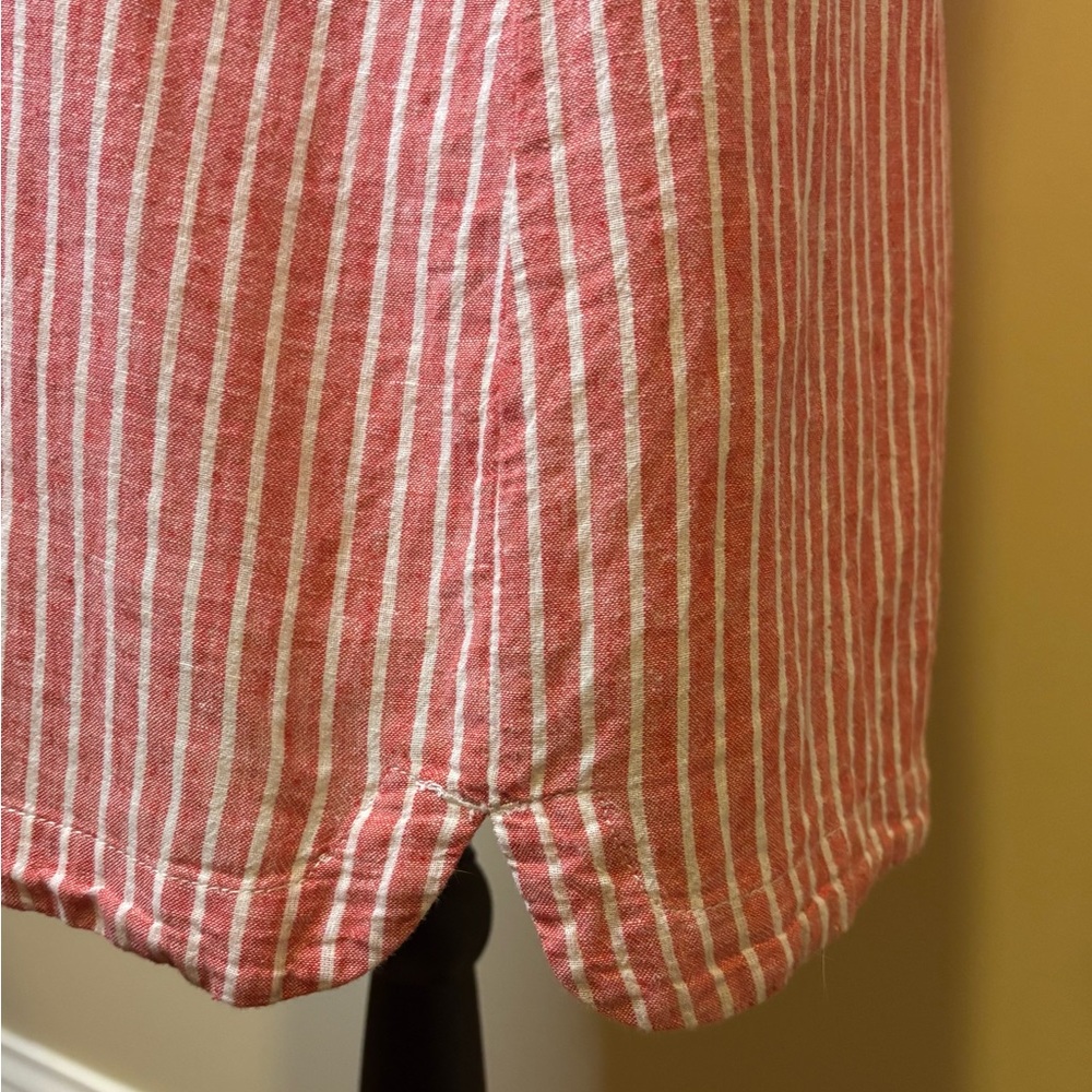 Beach Lunch Lounge Punk and White Striped Sleeveless Dress - Picture 3 of 6